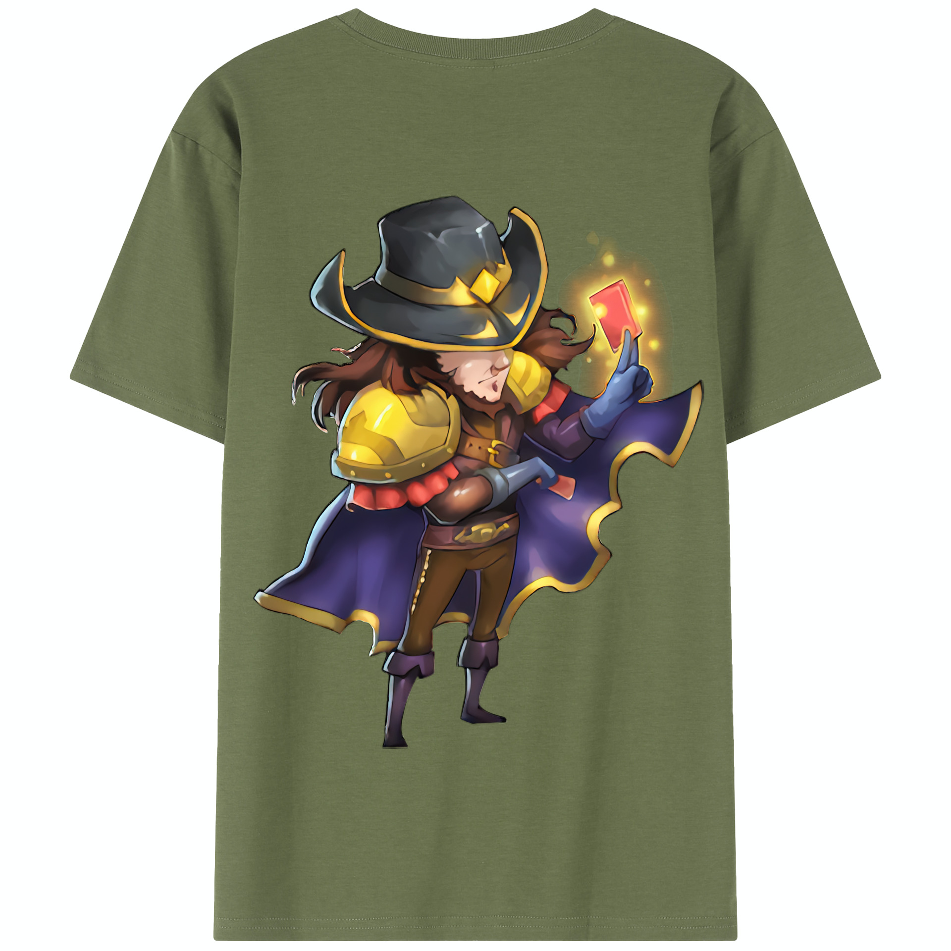 リーグ・オブ・レジェンド League of Legends LOL 綿100％半袖Tシャツ（背面プリント）